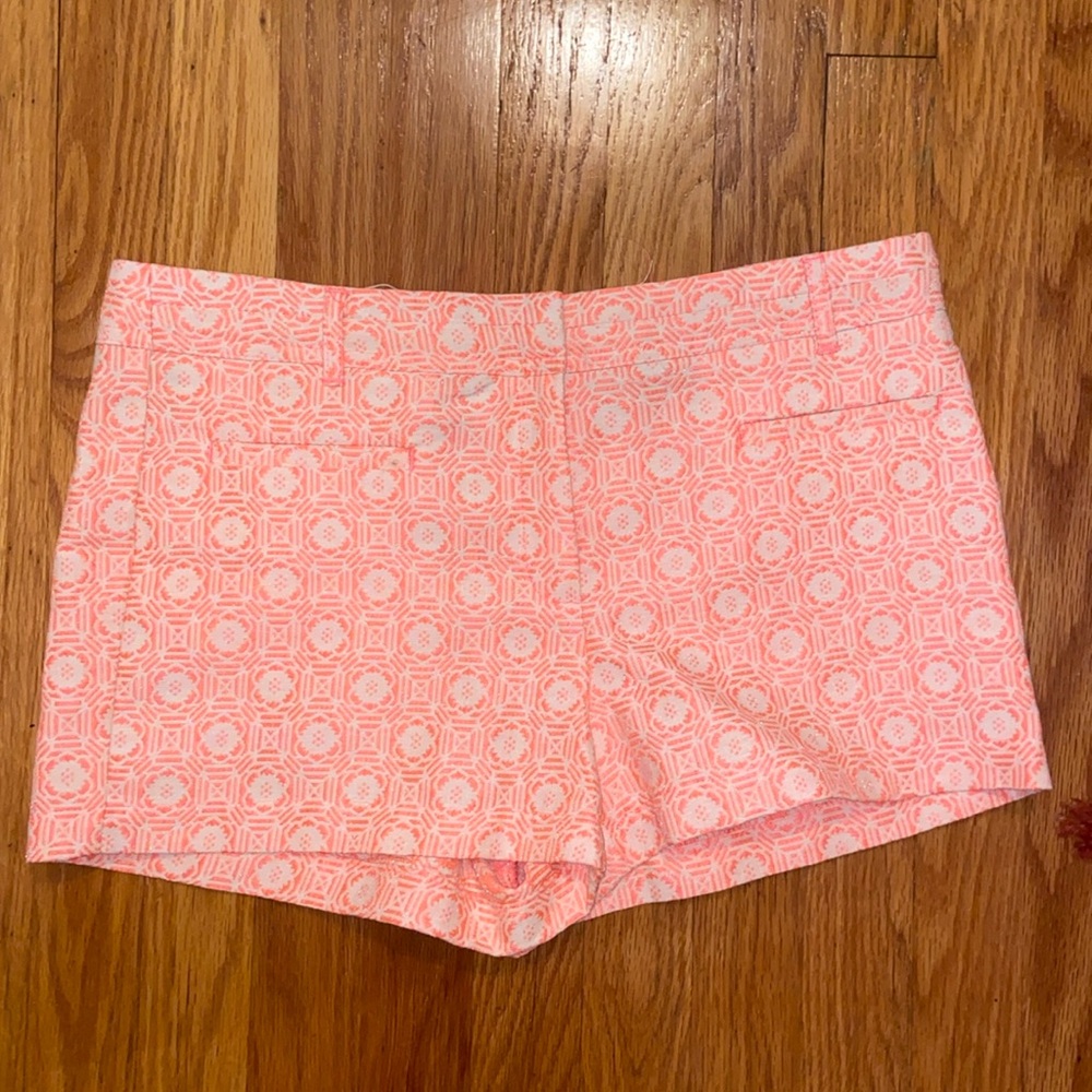 Bright pink/salmon shorts